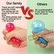 thumbnail image 3 of Color Glow Sticky Target Balls, Glow Sticky Target Anti-Stress Balls, Globbles Sticky Balls, Stress Relief Wall Ball Stress Relief Toys para adultos y niños (8 piezas) Ormromra LL-2332, 3 of 7