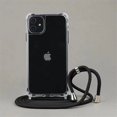 thumbnail image 2 of Crossbody Necklace Cord Lanyard Transparent Hard Case For iPhone 14 13 12 11 Pro Max XS XR X 8 7 Plus 15 Clear Soft Cover, 2 of 5