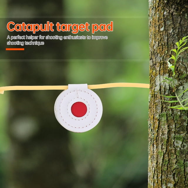 USHOBE Rubber Band and Hook System Pads 1 Set for Target Practice 3.1x3.1in