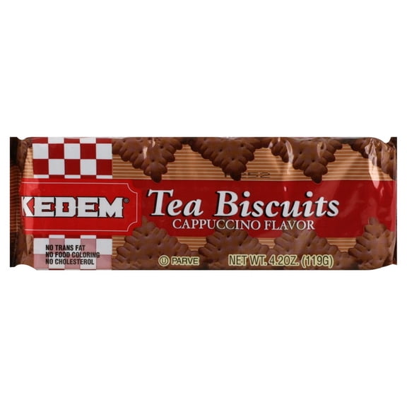 Kedem - Biscuit Tea Cappuccino - 4.2 Oz, Case of 24