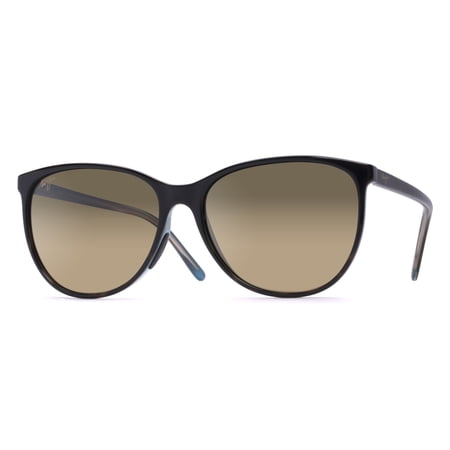 Maui Jim Women's Polarized Ocean HS723-10P Grey Cat Eye Sunglasses