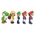 thumbnail image 4 of Set de Figuras Mario Bros 5pzs Juguetes Classic Cappy Luigi Yoshi Explorador Pack, 4 of 5