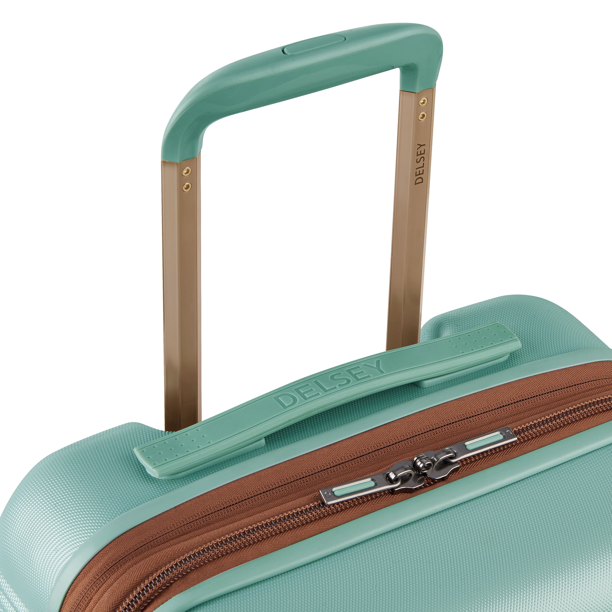 DELSEY PARIS Freestyle 24" Medium Checked Expandable Spinner Luggage, Almond