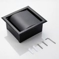 thumbnail image 2 of Porte-rouleau de Toilette en Acier Inoxydable Encastré Noir Mat, 2 of 4