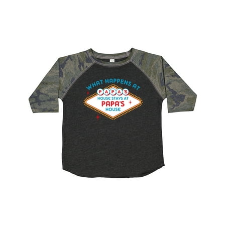 

Inktastic Las Vegas Stays at Papa s Gift Toddler Boy or Toddler Girl T-Shirt