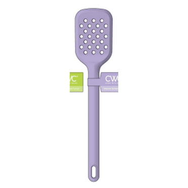 Cook With Color Purple 12 Inch Silicone Slotted Spoon