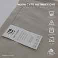 thumbnail image 4 of Linen Home 100% Cotton Percale 1 Flat Sheet, King Size - Crisp, Cool and Strong Bed Linen, Luxury Breathable Sheet, Baby Blue, 4 of 5