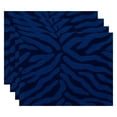 thumbnail image 6 of Simply Daisy 18" x 14" Animal Stripe Geometric Print Placemats, Set of 4, 6 of 6
