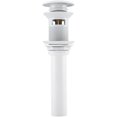 thumbnail image 1 of Tapón de desagüe con desbordamiento grifo emergente lavabo fregadero llenado drenaje níquel blanco YONGSHENG, 1 of 4