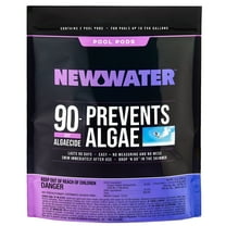 New Water 90-Day Algaecide Pods for Algae Prevention in Swimming Pools with Dry Concentrated Formula, 2-Pack