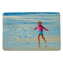 Betsy Drake DM1135 18 x 26 in. Chasing Gulls Door Mat