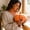 A, variant on Gallickan Halloween Pumpkin Plush Toy, Soft Stuffed Pumpkin Figurine Holiday Decoration Gift for Kids Party
