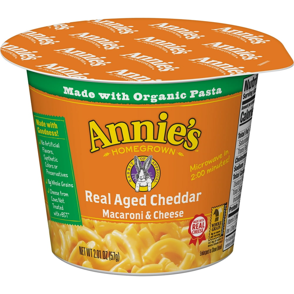 Annie's Real Aged Cheddar Mac & Cheese, 2.01 oz