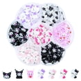 thumbnail image 1 of Charms para uñas VCEOW, 105 piezas, resina 3D colorida para DIY, 1 of 7