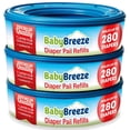thumbnail image 1 of BabyBreeze Bolsas de Repuesto para Bote de Pañales 840 Unidades Paquete de 3, 1 of 8