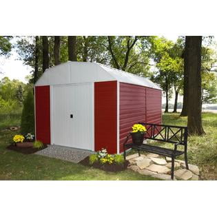 Red Barn 10 ft. x 14 ft. Steel Storage Shed(10 x 14 ft.3,0 x 4,0 m)