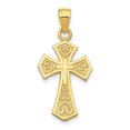 thumbnail image 1 of Pendentif Croix Réversible en Or Jaune 10k Passion Religieuse, 1 of 6