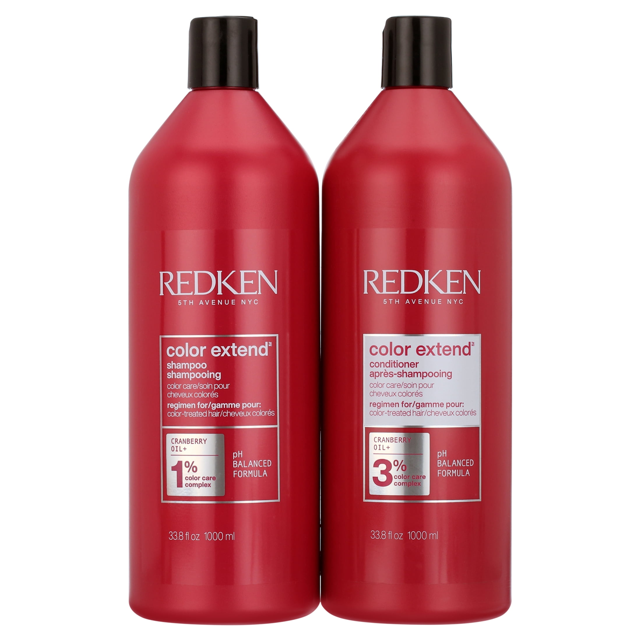 Redken Anti-Frizz Shampoo and Conditioner, Easy Soft Control for