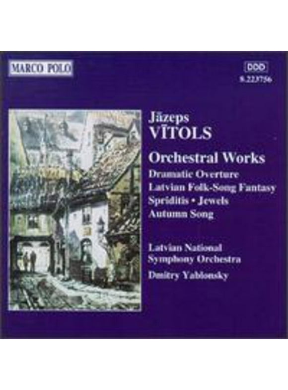 Vitols / Yablonsky / Latvian National Orchestra - Orchestral Works - Classical - CD