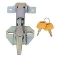 thumbnail image 2 of Cerradura de culata de excavadora de acero inoxidable, cerradura de capó con llave de repuesto para Hyundai R200, 2 of 14