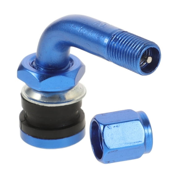 Hemoton Valve Stem 90 Degree Angled Bolt in Valve Stems for Car Motorcycle Valve Stem for Motorcycle