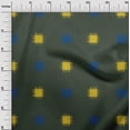 thumbnail image 2 of oneOone Silk Tabby Fabric Small Motif Ikat Fabric Prints By Yard 42 Inch Wide, 2 of 4
