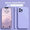thumbnail image 1 of Funda de teléfono de silicona líquida cuadrada oficial de ASTUBIA para iPhone 11 12 13 Pro Max Mini X XR XS Max 7 8 Plus SE 2020 cubierta 14 Tan Jianjun unisex, 1 of 2