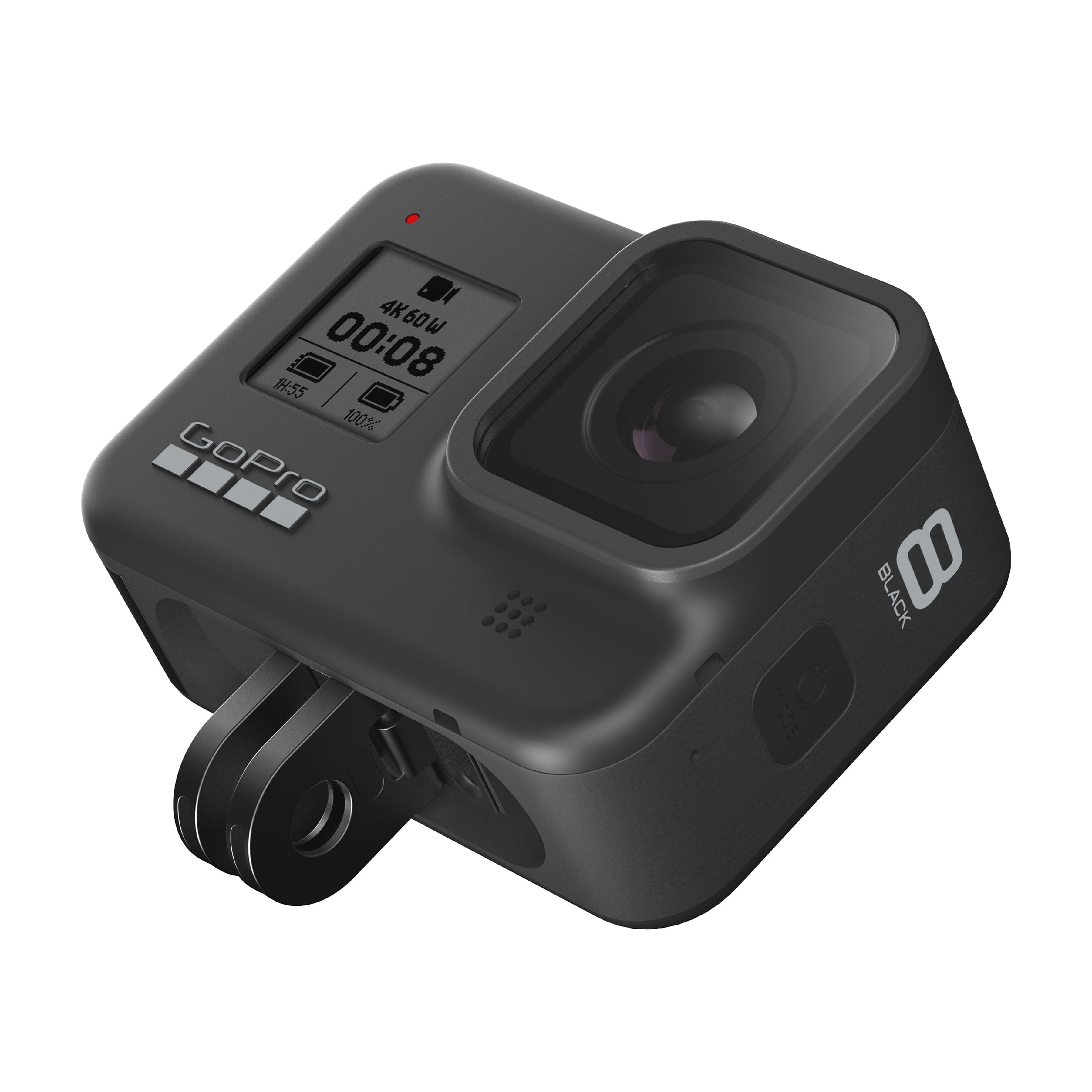 Bundle Vacances GoPro Hero 8 Noir + Fixation trépied + Carte SD 32Go +  Serre-tête - Caméra sport