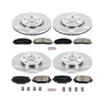 thumbnail image 3 of Power Stop Front and Rear Stock Replacement Brake Pad and Rotor Kit KOE5960, 3 of 8