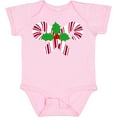 thumbnail image 3 of Inktastic Candy Canes and Holly Christmas Boys or Girls Baby Bodysuit, 3 of 5