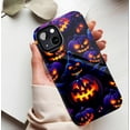 thumbnail image 5 of Halloween Creepy Pumpkin Glowing Eyes Phone Case Compatible with iPhone 11/12/13/14/15/16 (Pro Max/Plus) for Halloween Parties, 5 of 9