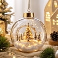 thumbnail image 4 of Transparent Christmas Tree Baubles, 4 of 7