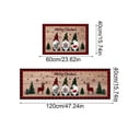 thumbnail image 2 of Christmas Kitchen Mat Set Absorbent Non-Slip Rugs, Cushioned Floor Mats with Quick-Dry and Oil Water Resistance for Kitchen Entryway and Dining Room, Holiday Floor Protection for Home Use, 2 of 5