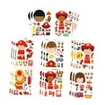 thumbnail image 2 of 24 Hojas Pegatinas Bombero Stickers Infantiles Manualidades Creativas Papel Resistente Decoración y Recompensa Escolar Regalo Cumpleaños Fiestas, 2 of 9