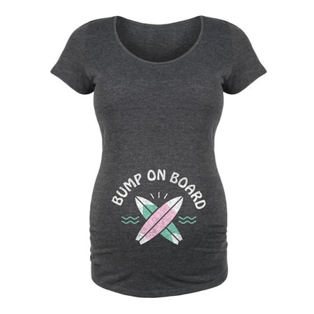 

Bloom Maternity - Bump On Board Surf - Maternity Scoop Neck T-Shirt