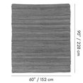 thumbnail image 5 of Fabstyles Cotton Solid Rug, Area Rag Rug for Living Room, Hallway, Patio, 5 of 5
