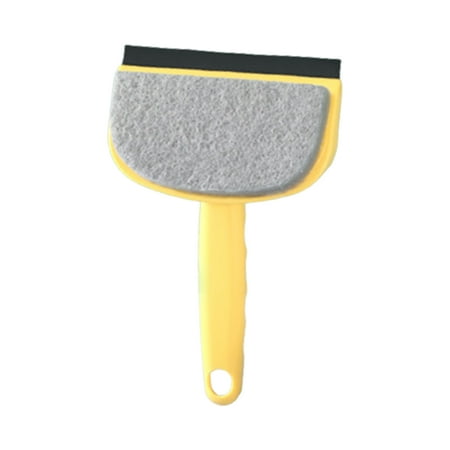 

FaLX Cleaning Brush Dual Head Labor-saving Plastic Glass Window Wiper Brush Supplies for Home