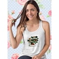 thumbnail image 2 of Squash Vine Racerback Tank Women -Fab Funky Designs, Female x-Small, 2 of 4