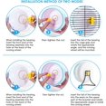 thumbnail image 4 of QUETO Hamster Roue de Course, Souris d'Animal de Compagnie Silencieux Roue d'Exercice Roue de Course de Jouet, Souris d'Animal de Compagnie Silencieux Roue d'Exercice Jouet, 4 of 6