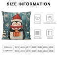 thumbnail image 5 of PHYHOO Christmas Pillow Covers Snowman Throw Pillow Covers Xmas Pillowcase Home Decor Living Room House Decorative Cushion Case for Sofa, 5 of 5