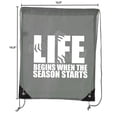 thumbnail image 2 of Mato & Hash Ladies Softball Drawstring Bags with 3,6, and 10 Pack Bulk options, 2 of 4