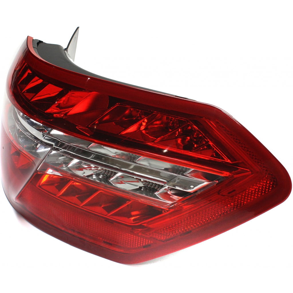Tail Light Compatible With 2010-2013 Mercedes Benz E63 AMG E550 Right Passenger Side, Outer With bulb(s)
