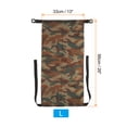 thumbnail image 2 of Unique Bargains Sac de Compression, Sac de Couchage Imperméable Taille g pour Randonnée, Camouflage, 2 of 6