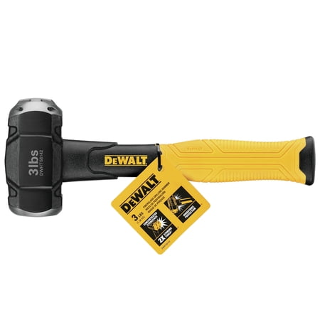 DeWalt 3 lb. Steel Drilling Hammer 8-3/4" Fiberglass Handle