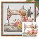thumbnail image 1 of Kit Punto Cruz para Máquina Coser Hilo Algodón Ecológico Bordado 14CT 40x40cm, 1 of 9