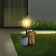 thumbnail image 1 of Adornos de jardín, luces solares con forma de ganado, decoración para jardín y patio con forma de yak., 1 of 6