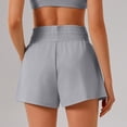 thumbnail image 5 of Running Shorts for Women High Waist Pockets Lightweight Breathable Yoga Gym Active Sports Workout Athletic Shorts, 5 of 6