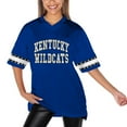 thumbnail image 2 of Women's Gameday Couture Royal Kentucky Wildcats Until Kickoff Rhinestone Fashion T-Shirt, 2 of 6