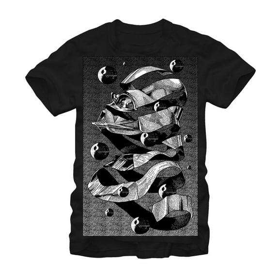 Men's Star Wars MC Darth Vader Graphic Tee Black 5X Large