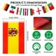 thumbnail image 3 of Guirnalda CrysGuard con 100 Banderas de Países, 28m, Poliéster, 3 of 7